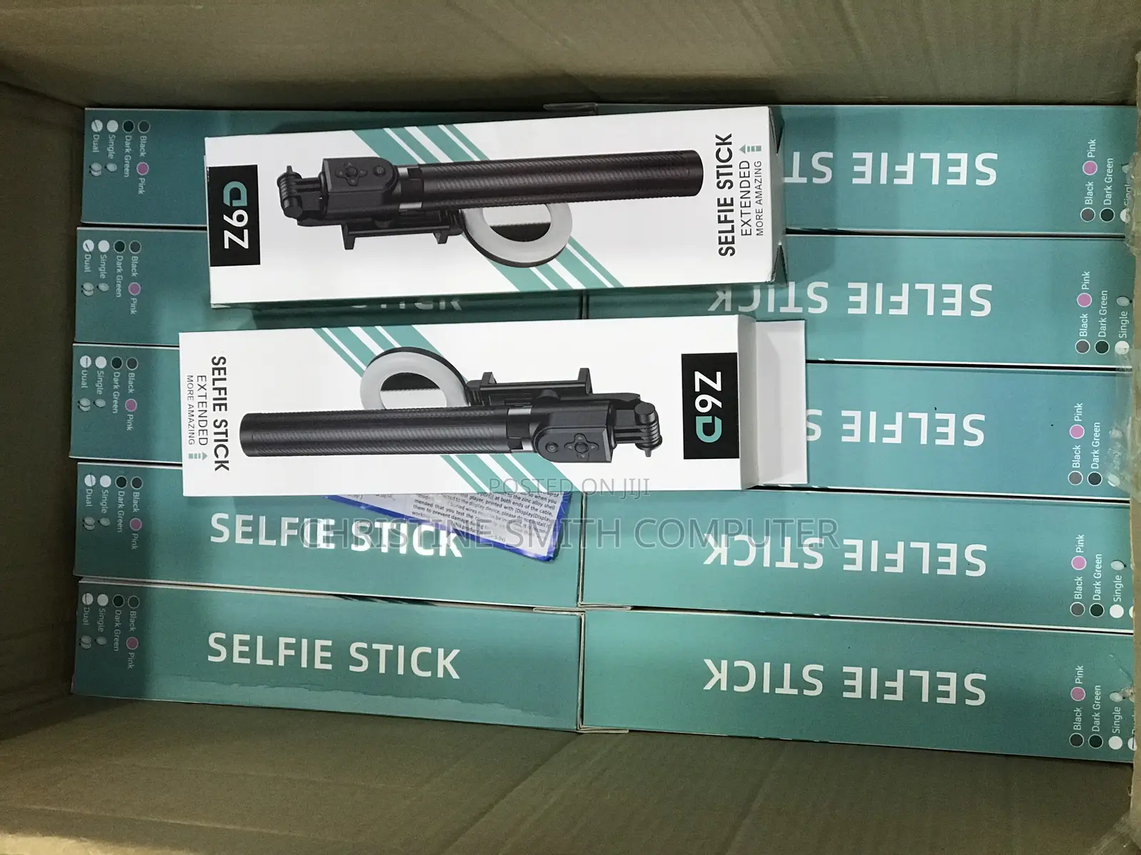 Z6D Selfie Stick Tripod With Two Light