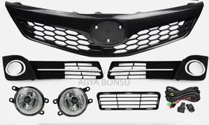 2012 Camry Spider Fog Light Complete and Top Up Grill Shells