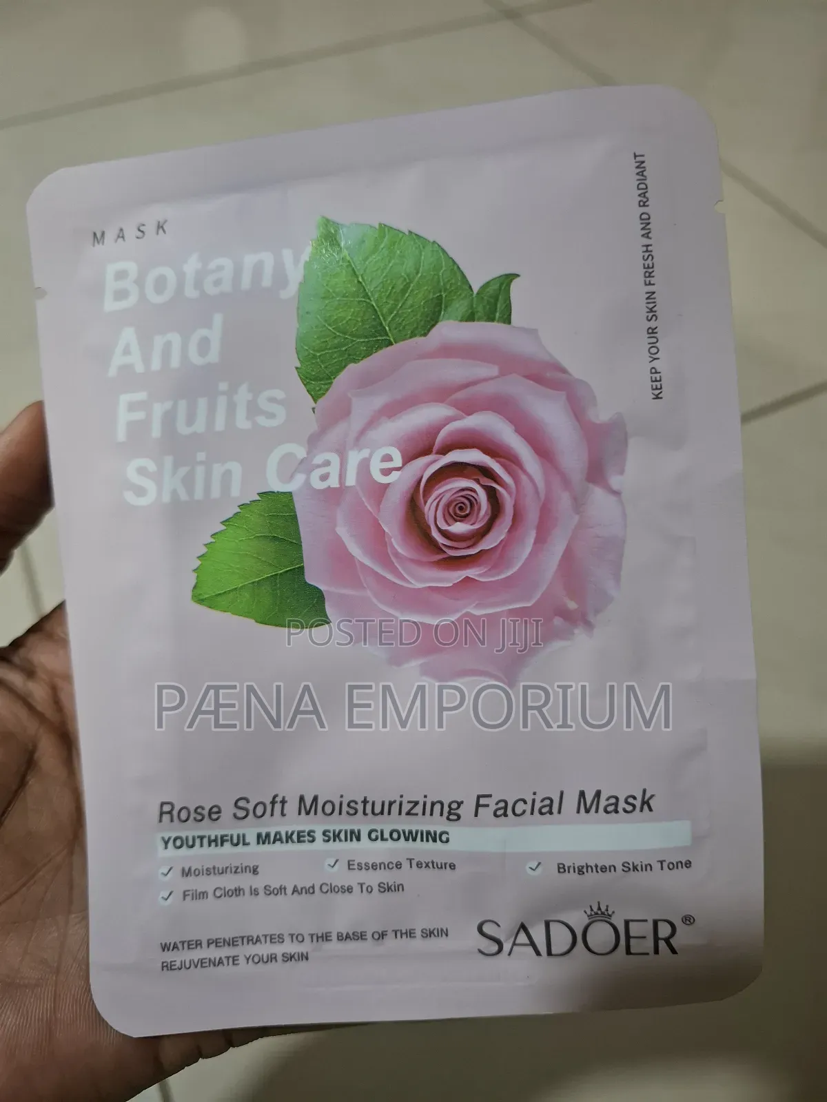 Face Moisturising Mask