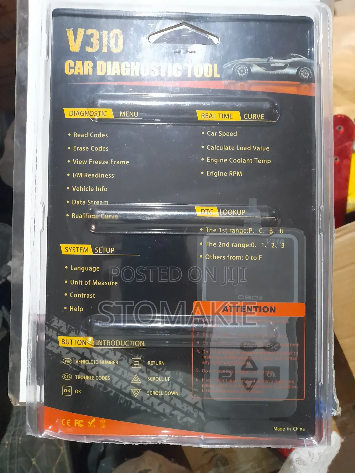 OBD Vehicle Diagnostic Machine