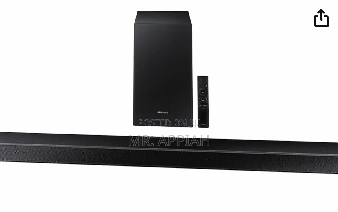 Durable Samsung Q59CT Qled 330watt Bluetooth Sound Bar.