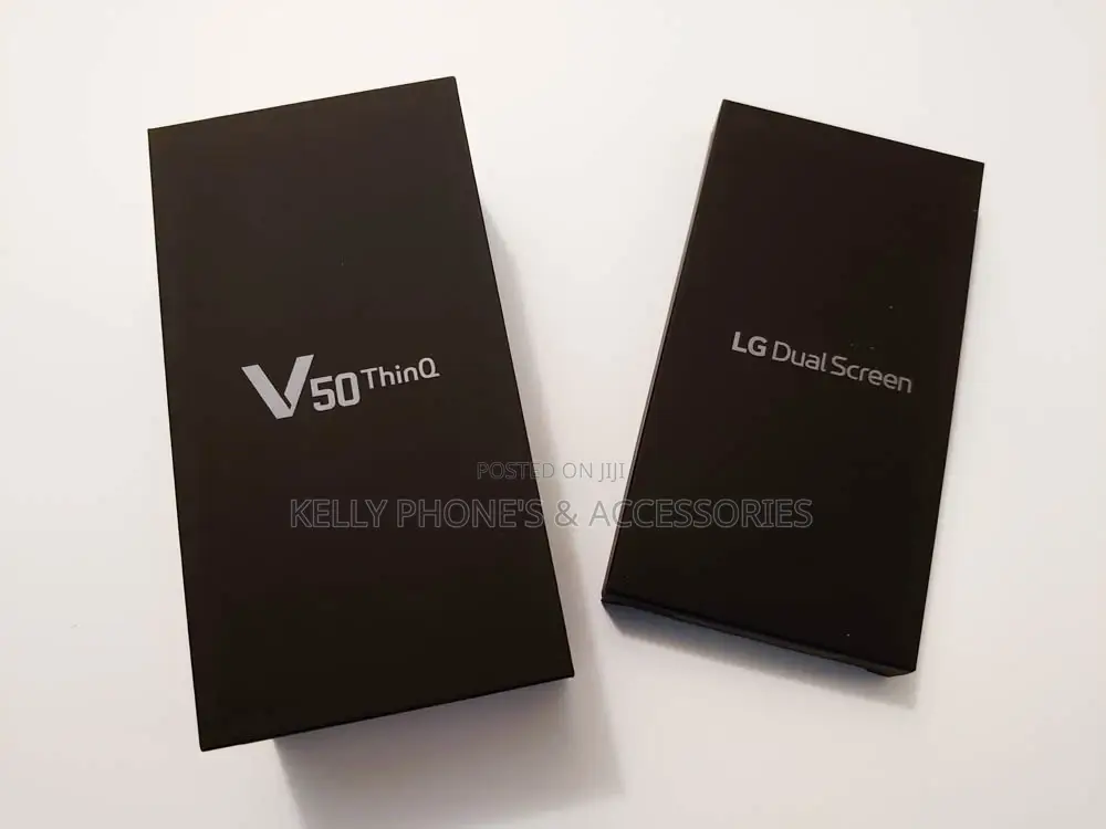 New LG V50S ThinQ 5G 128 GB Black