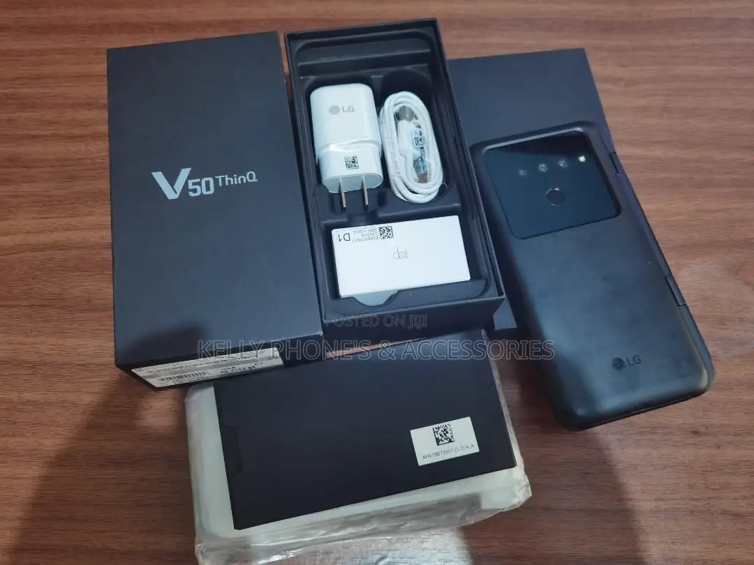 New LG V50S ThinQ 5G 128 GB Black