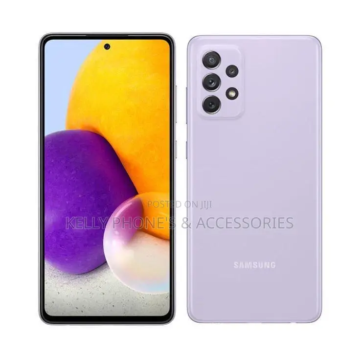 New Samsung Galaxy A72 5G 128 GB Purple