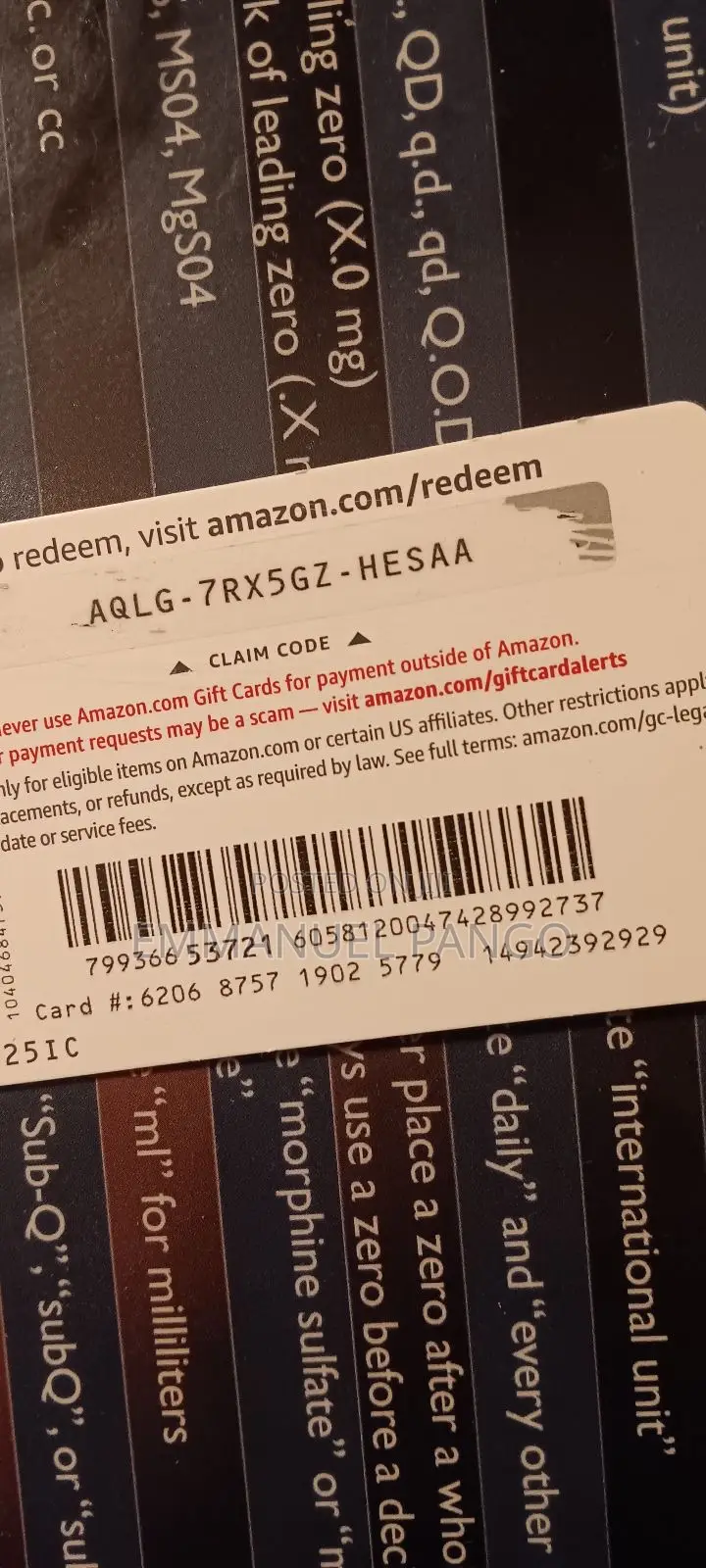 Gift Card Plug.