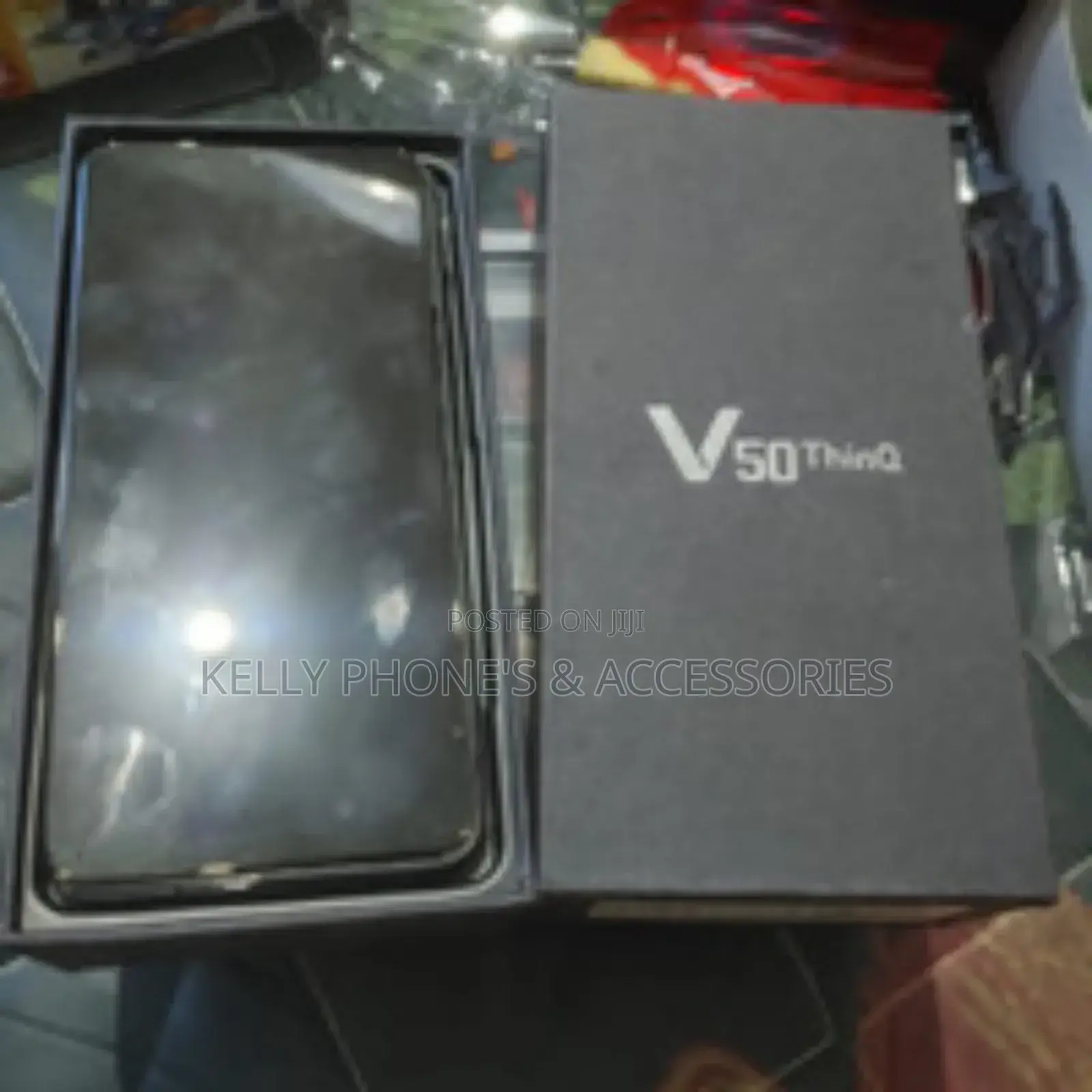 New LG V50S ThinQ 128 GB Black