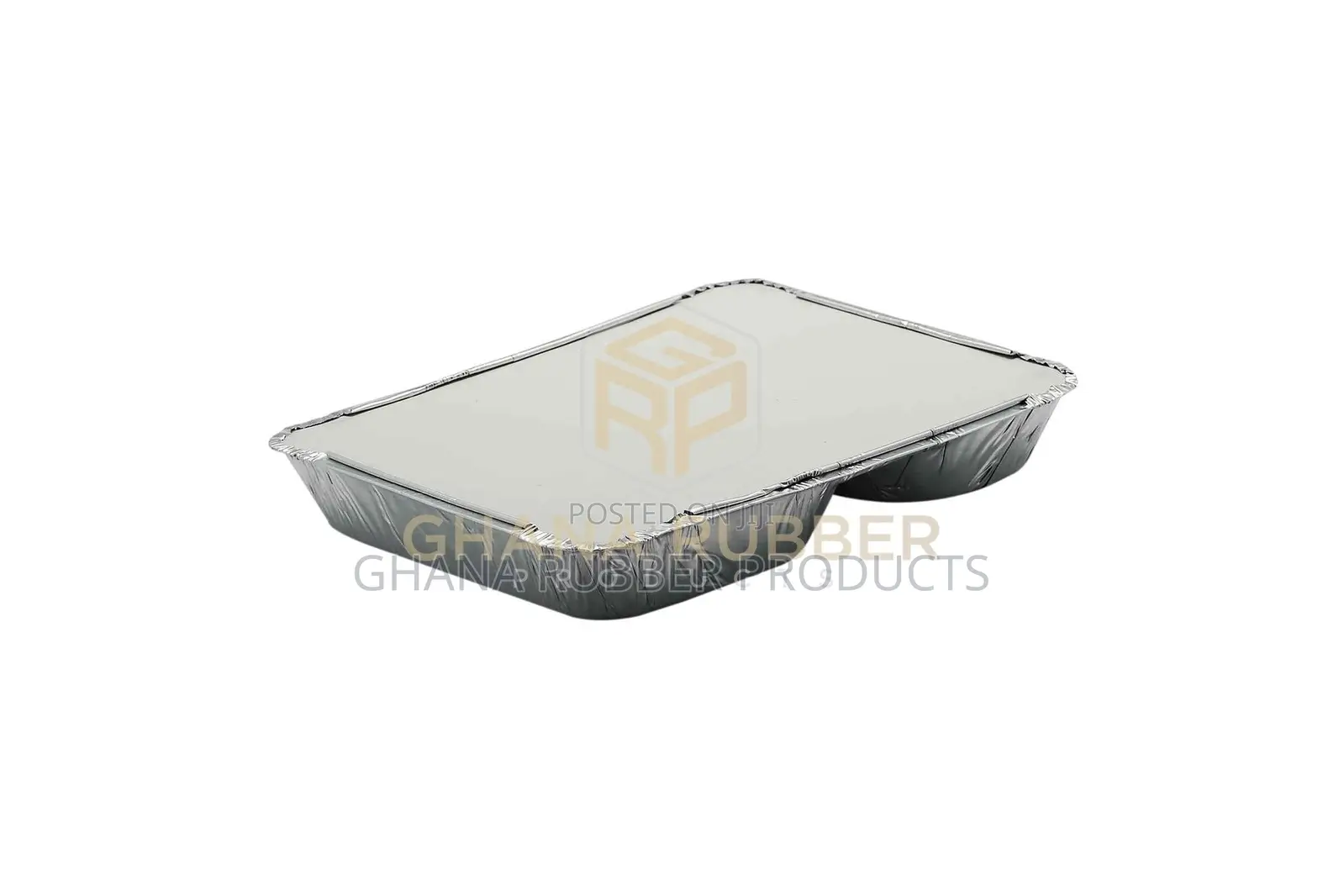 2-Section Aluminium Foil Food Containers+Lids(850ml)(500pcs)