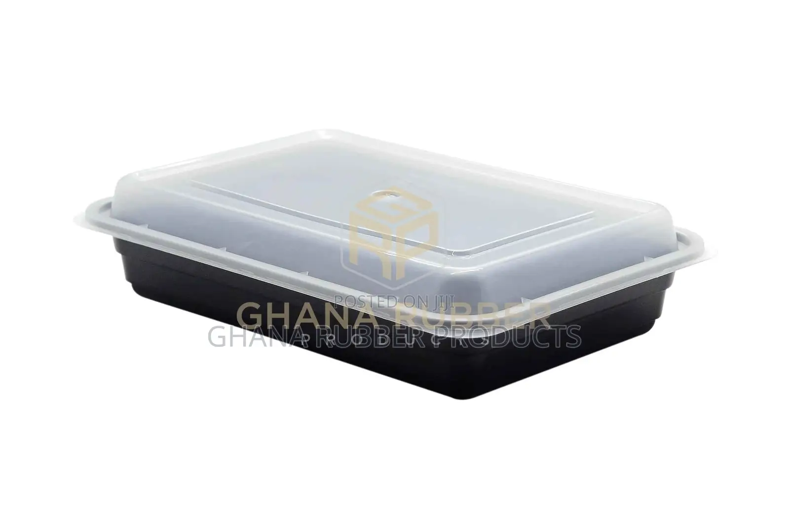 28oz Rectangle Black Microwavable Containers (150pcs)