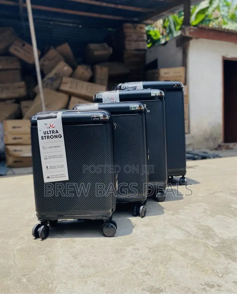 Original Ultra Strong 4set Black Unbreakable Traveling Bag