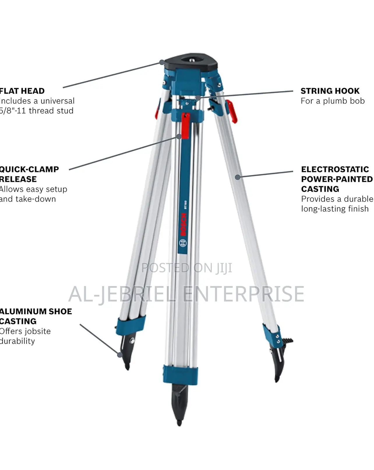 Bosch Professional 5/8" Tripod - BT 160