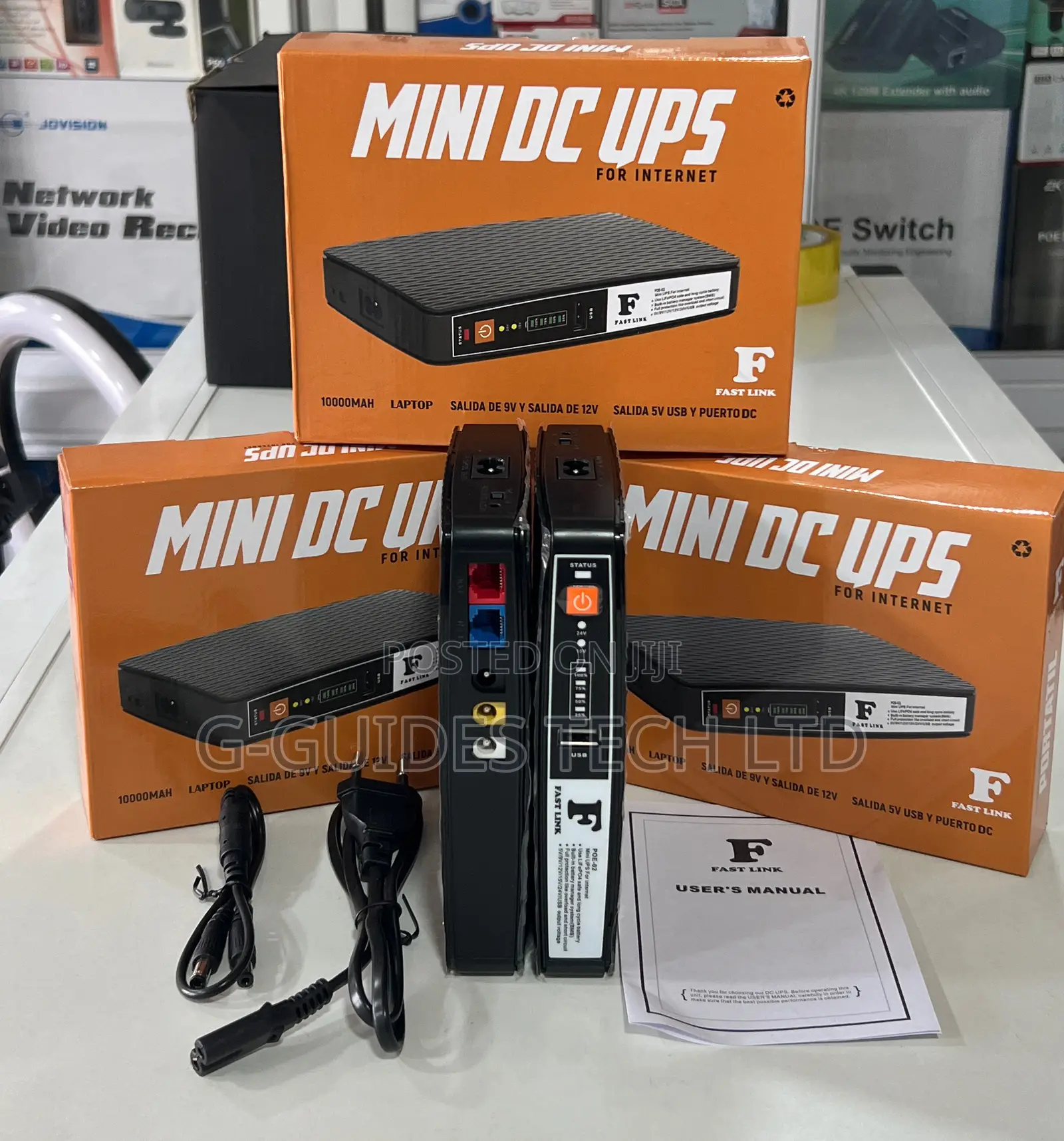 Mini Dc Ups for Router 10,000mah, Mini Power Bank for Router
