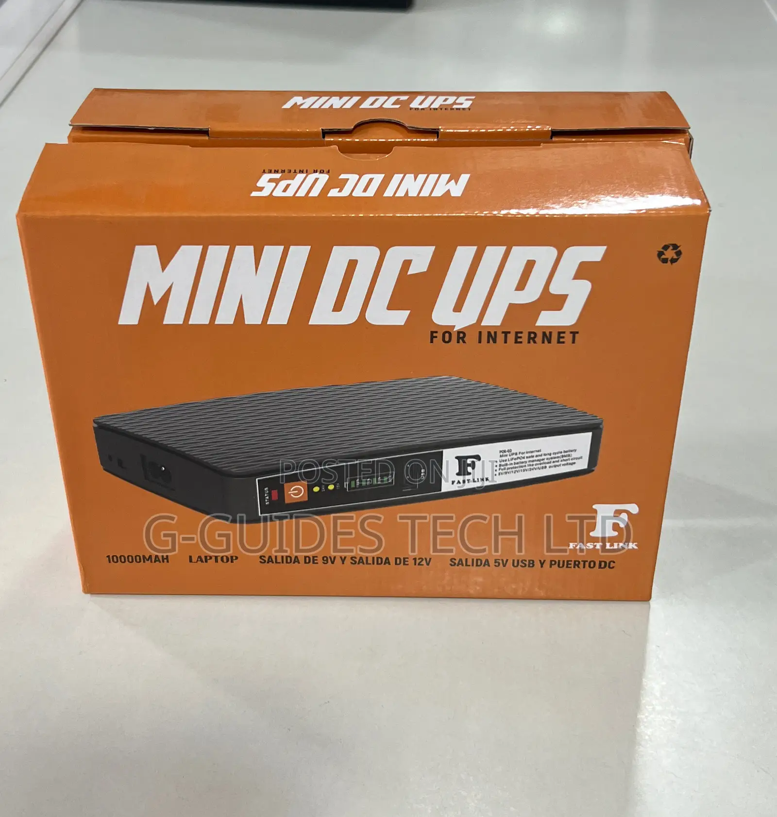 Mini Dc Ups for Router 10,000mah, Mini Power Bank for Router