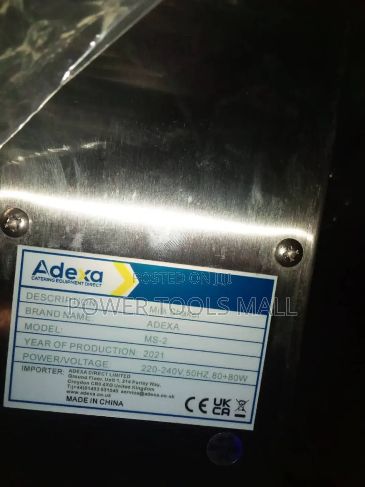 Adexa 2 Cups Milk Shaker Machine