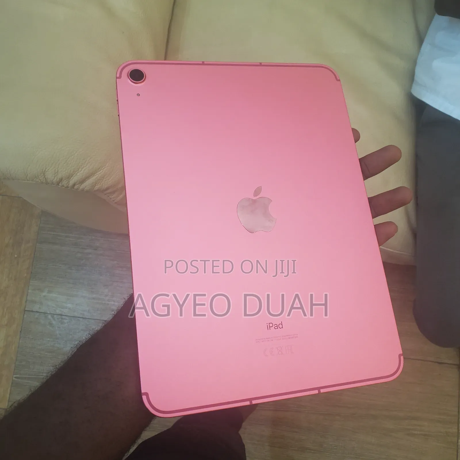 Apple iPad (2022) 64 GB Pink in Kumasi Metropolitan Tablets, Agyeo
