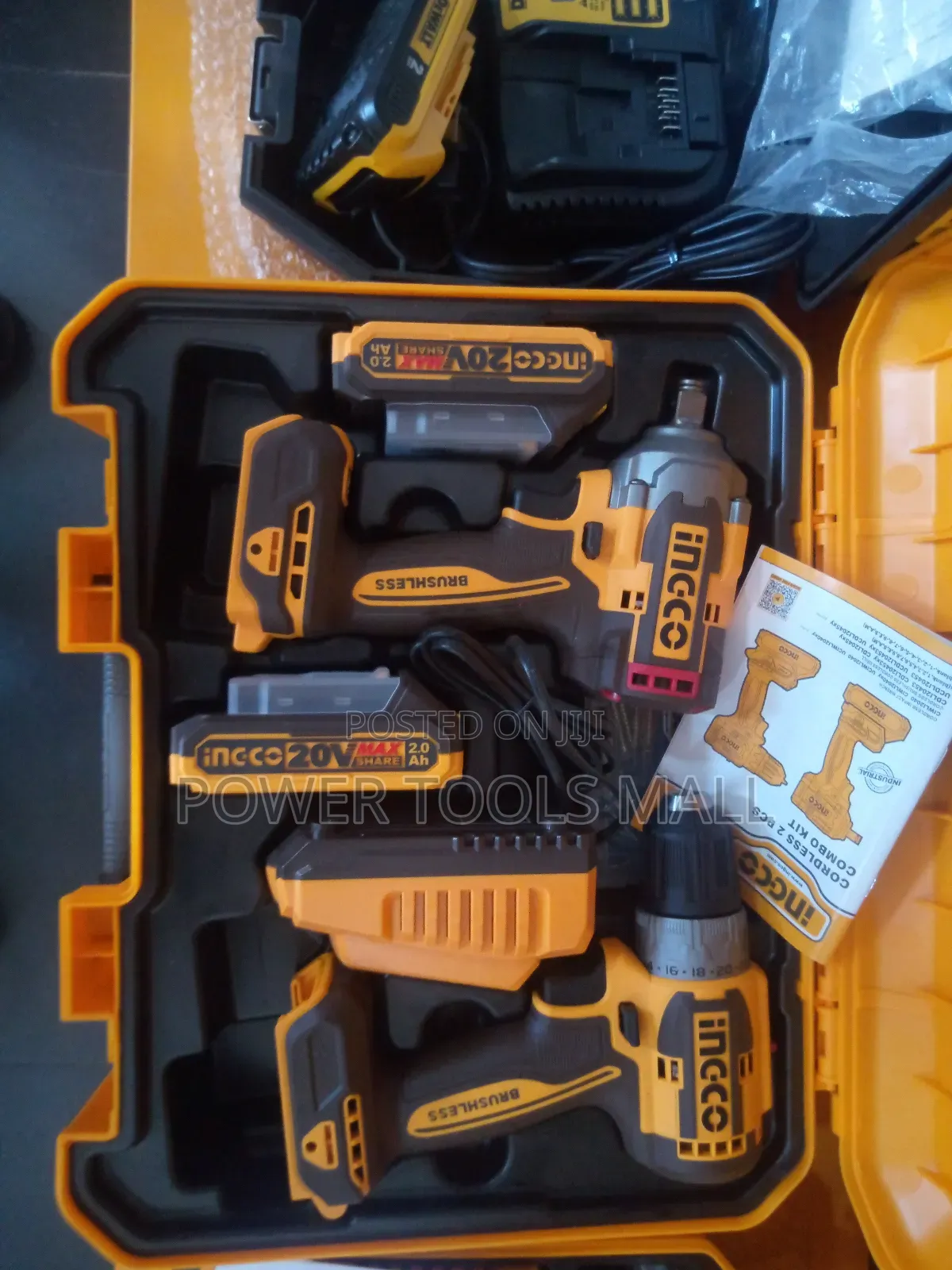 2pcs Cordless Combo Kit