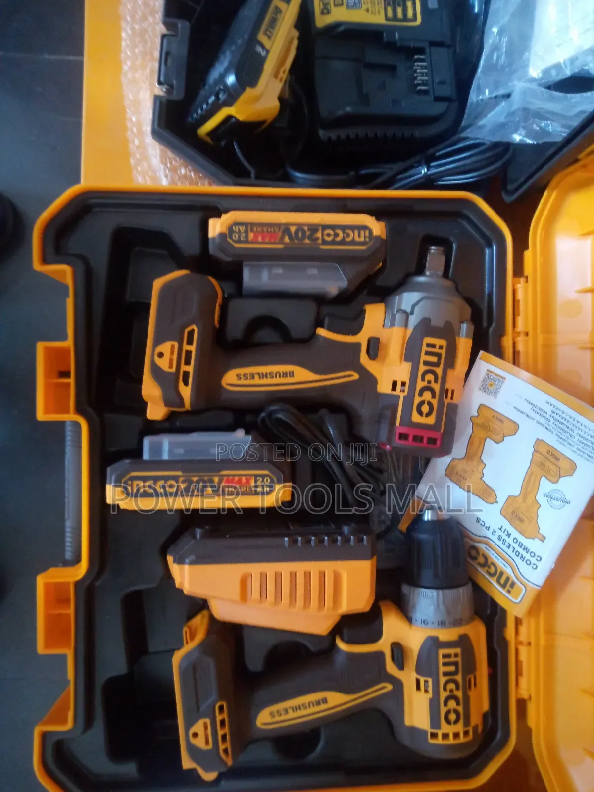 2pcs Cordless Combo Kit