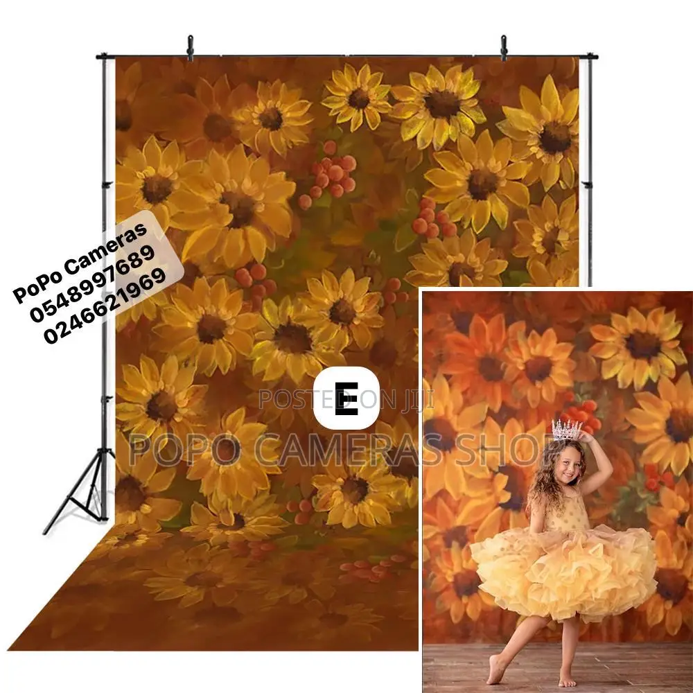 Vinyl Vintage Backdrop