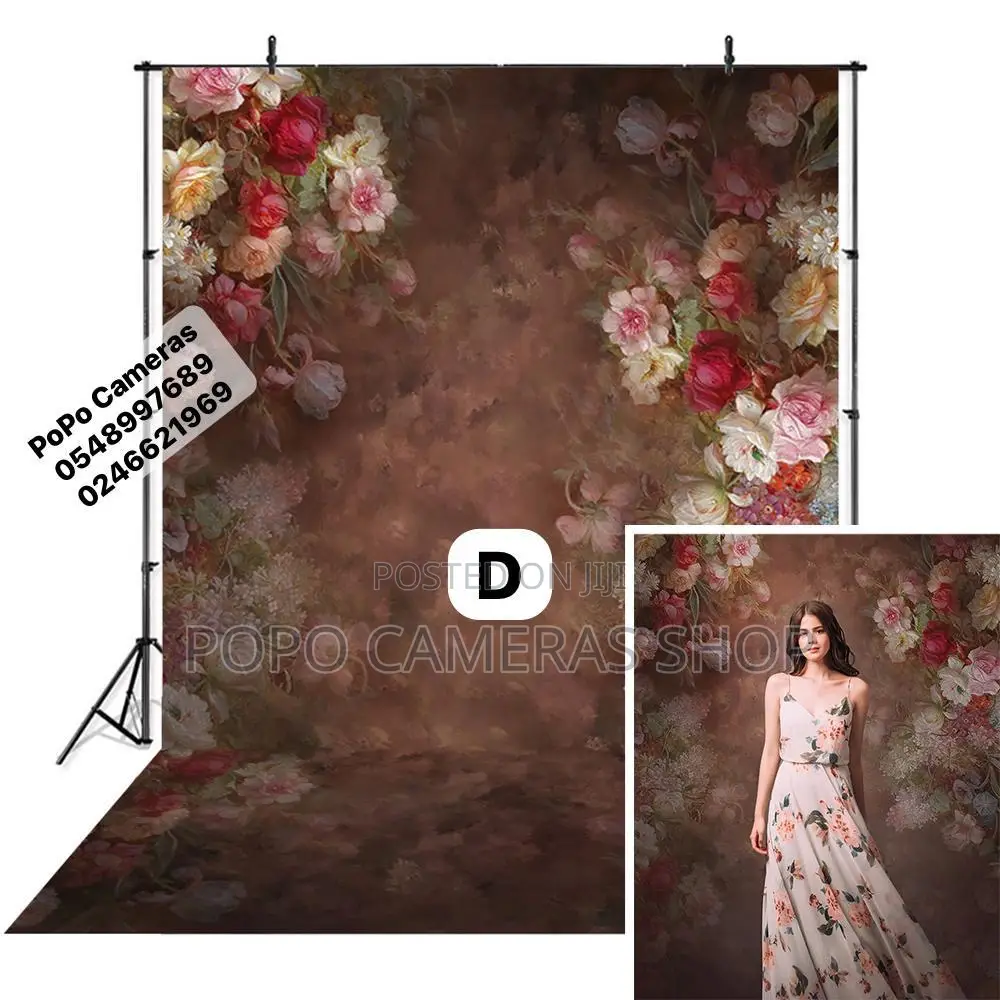 Vinyl Vintage Backdrop