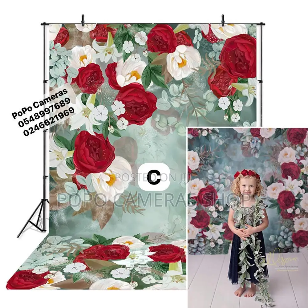Vinyl Vintage Backdrop