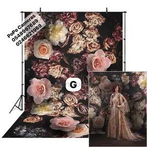 Vinyl Vintage Backdrop