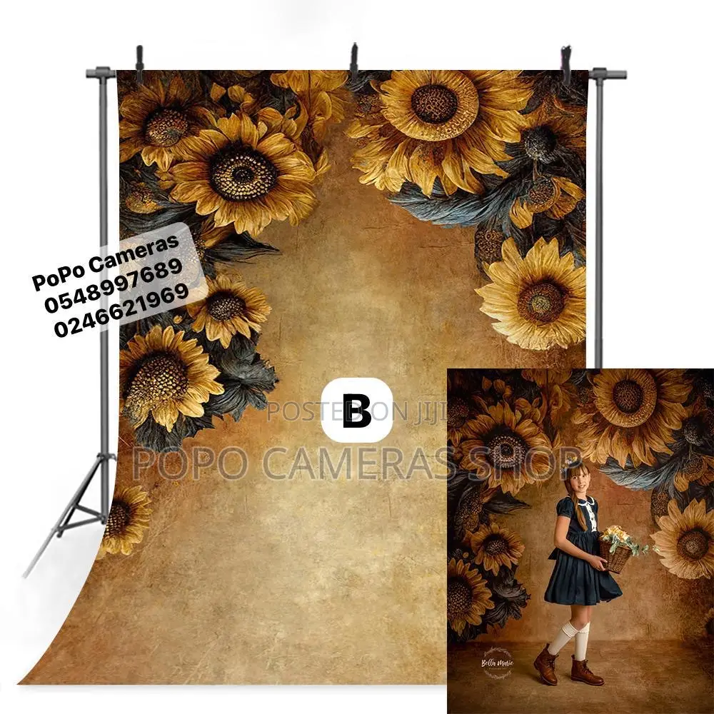 Vinyl Vintage Backdrop