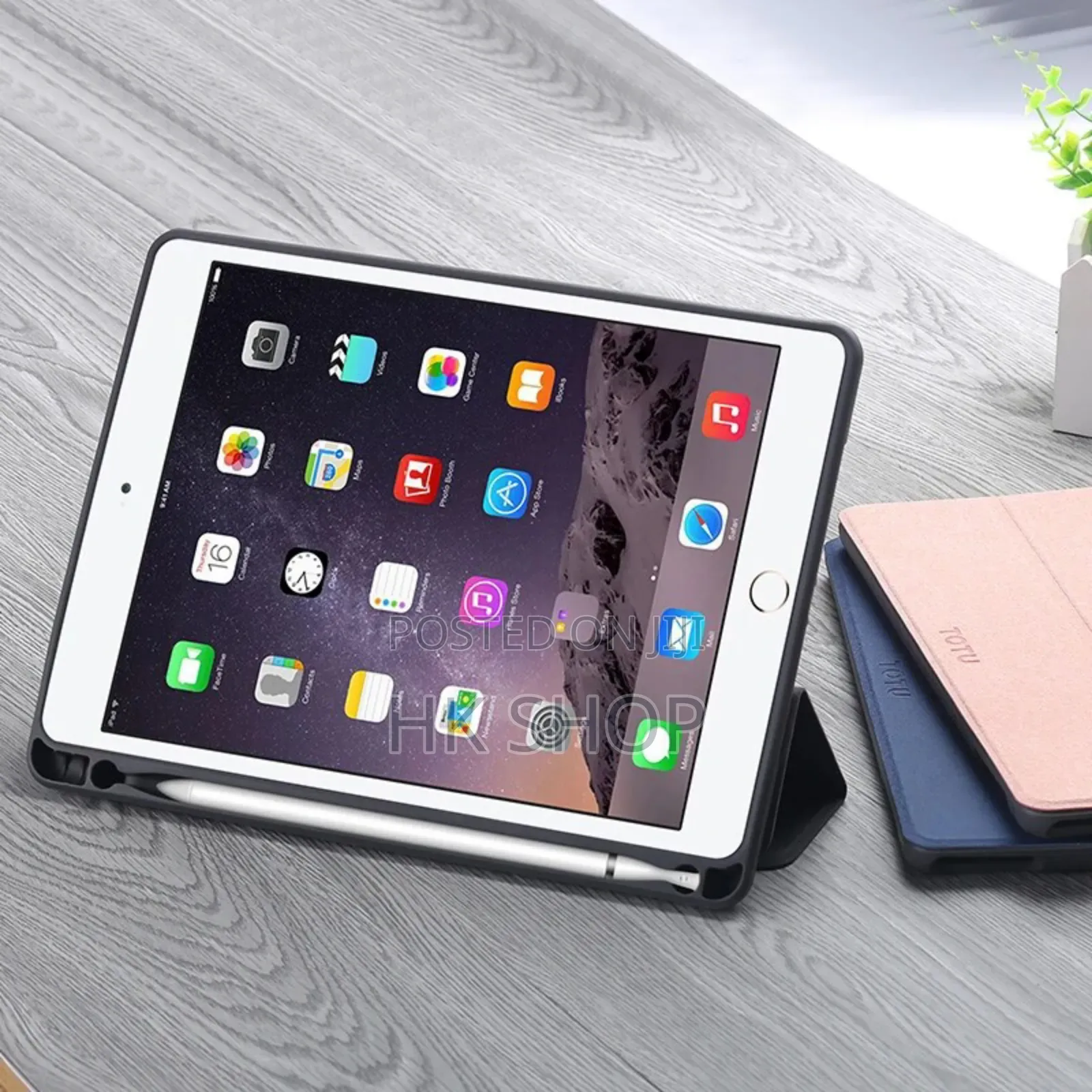 iPad 6th Generation 9.7 Inch Smart Case With Pen Slot Space