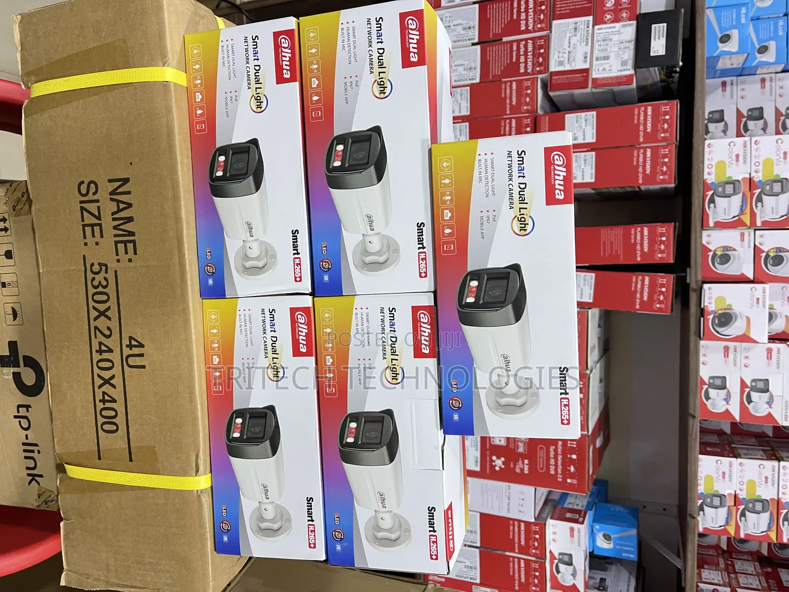 Dahua Outdoor Ip 4mp Smart Full-Color Bullet Network Camera