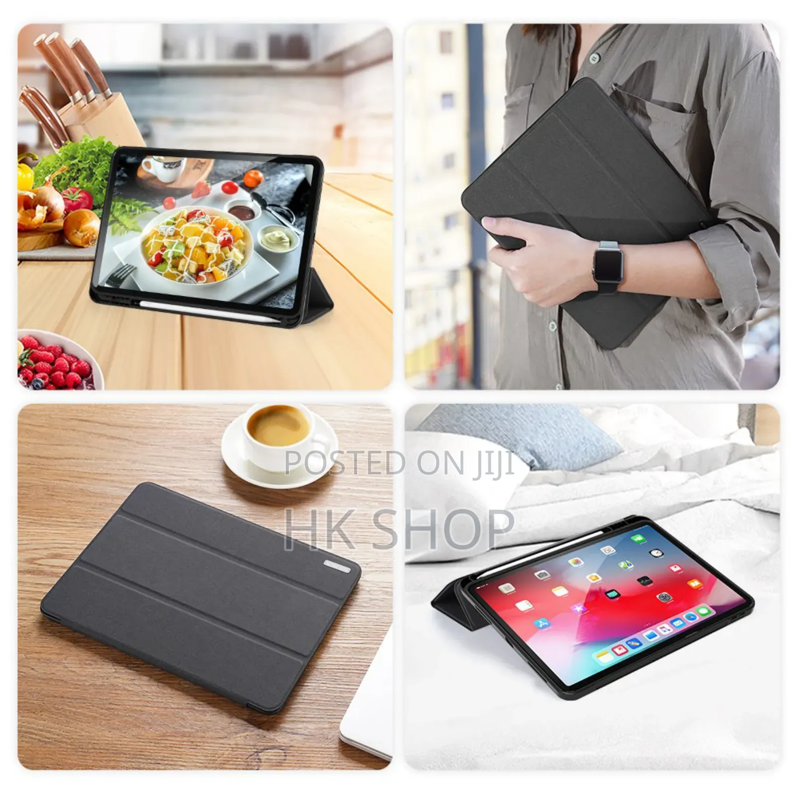 Apple iPad Air 5 Smart Cover Case With Pen Slot Space