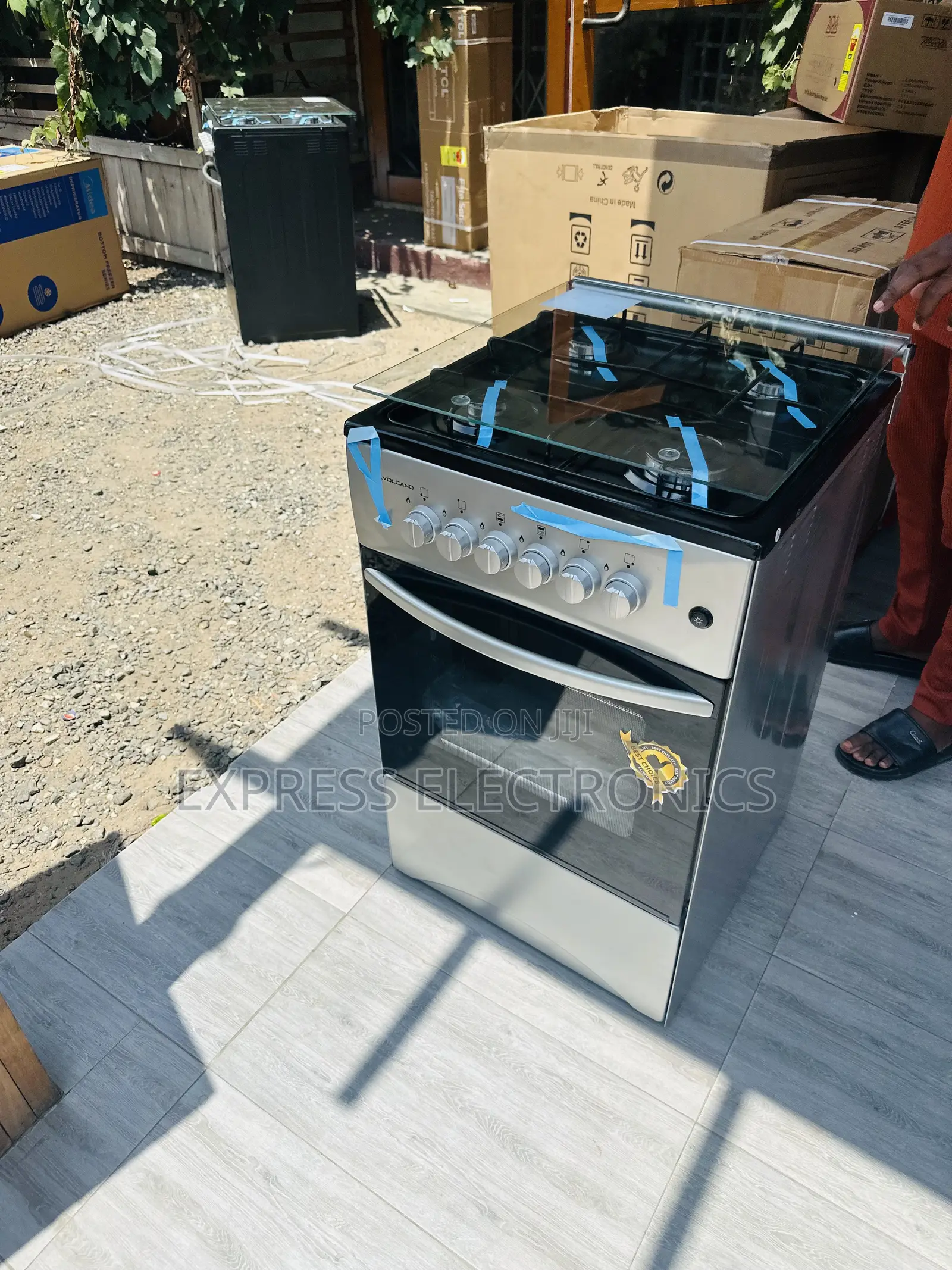 Freestanding Stove Gas Cooker Oven 4burner Gas Cooker