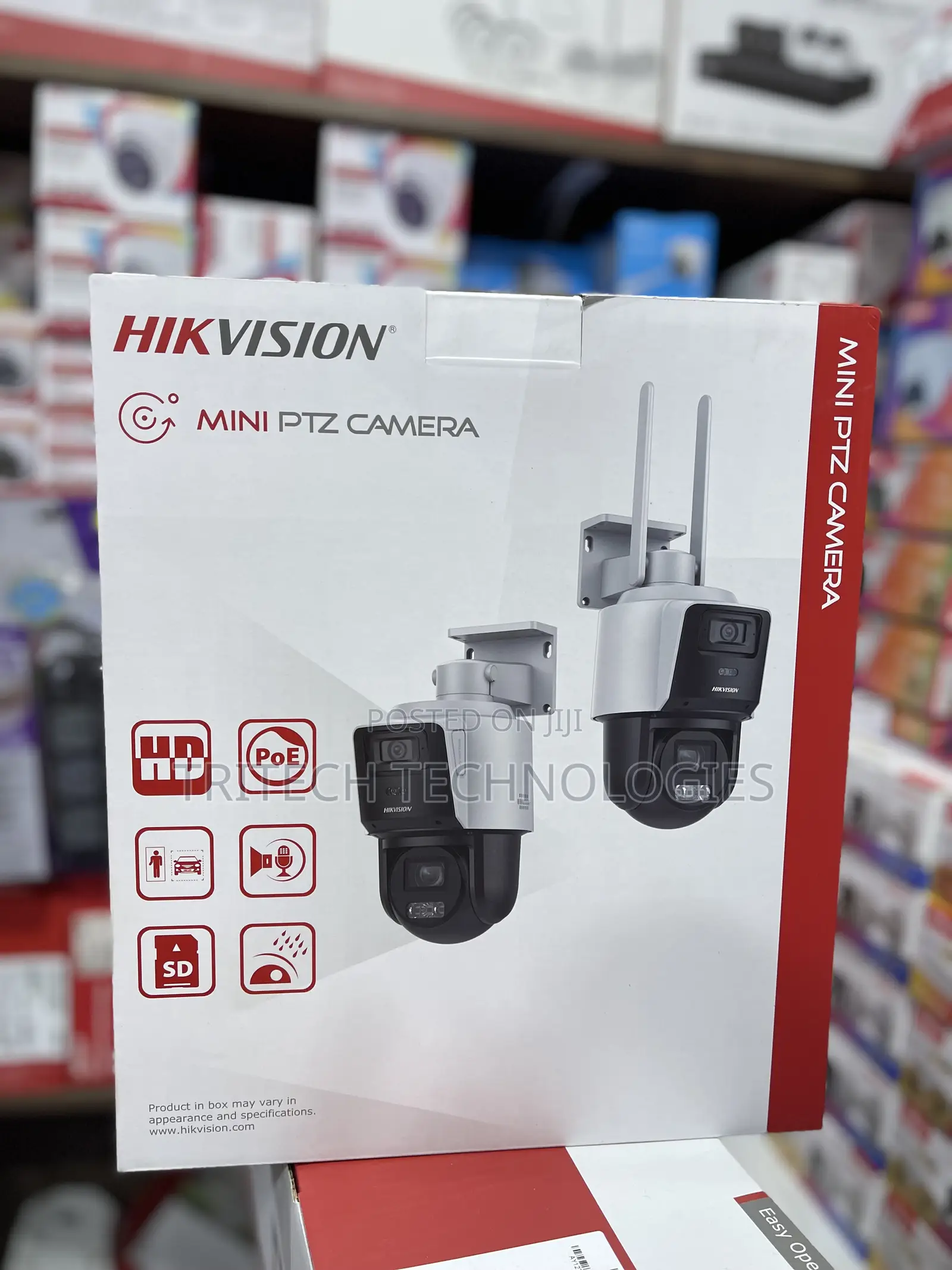 Hikvision Ip PTZ Tandemvu 4mp+4mp 4x Poe PTZ Network Camera