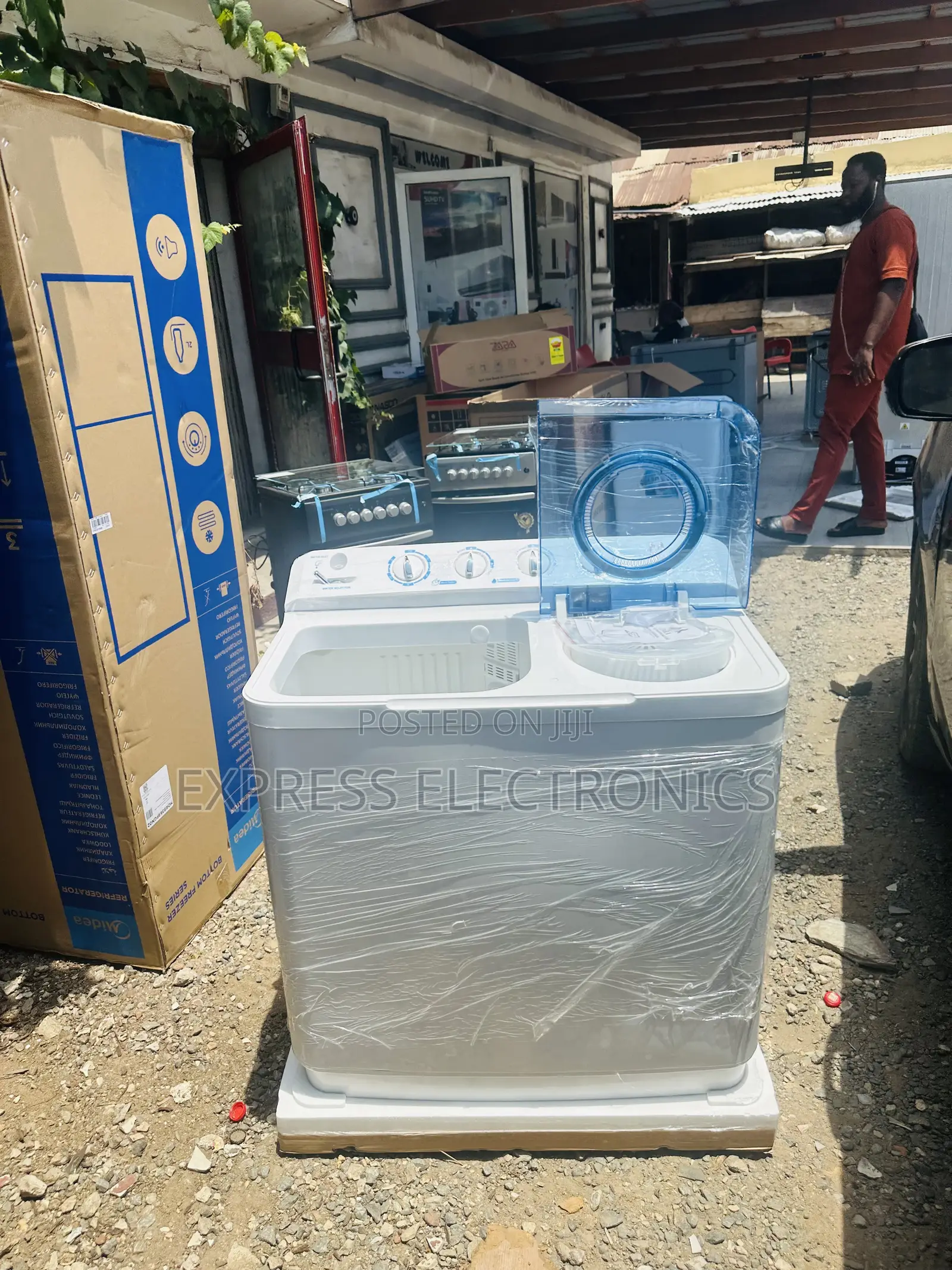 Durable Sleek Washing Machine 13kg Top Load Zara