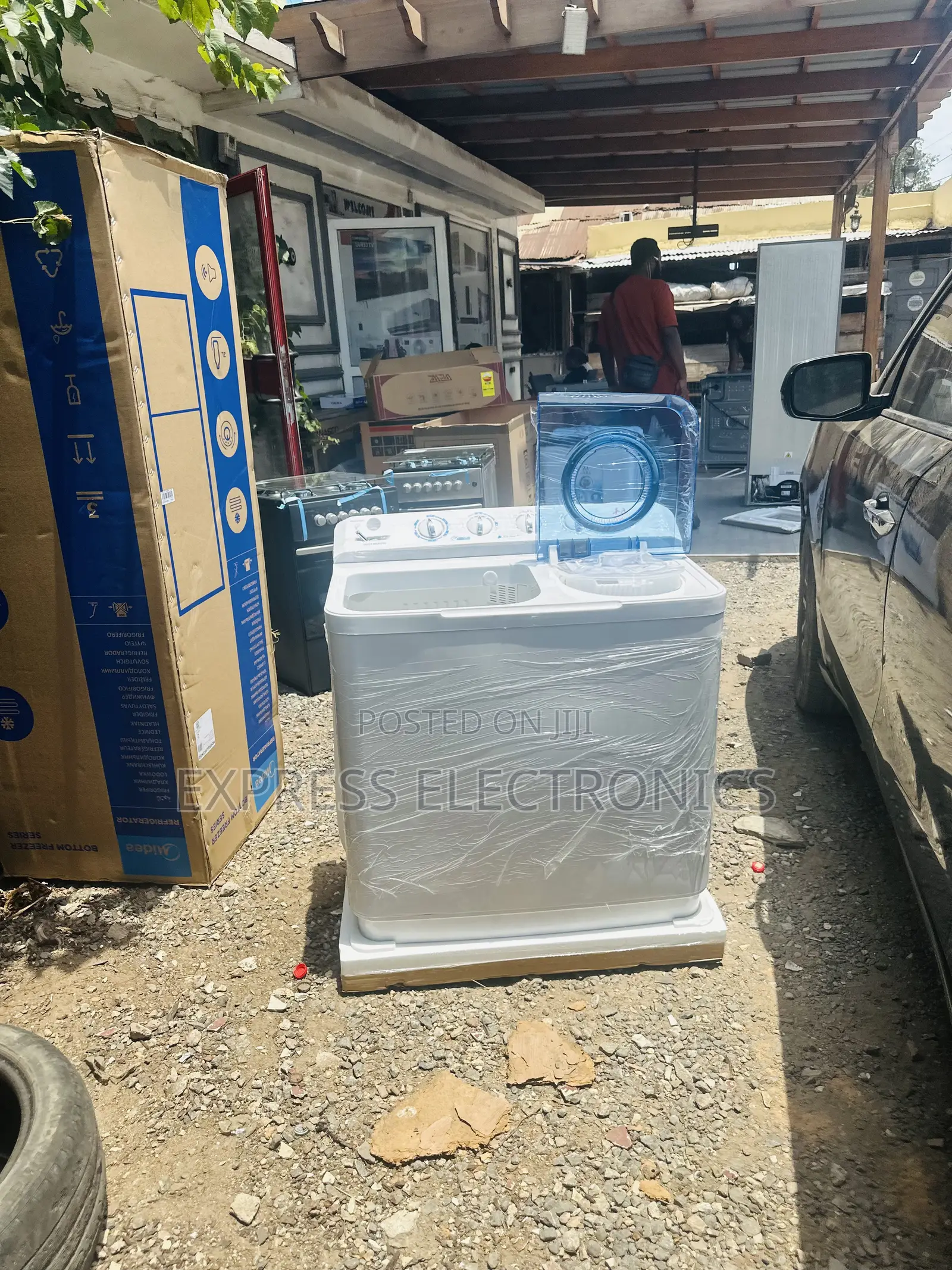 Washing Machine 13kg Top Load Zara White