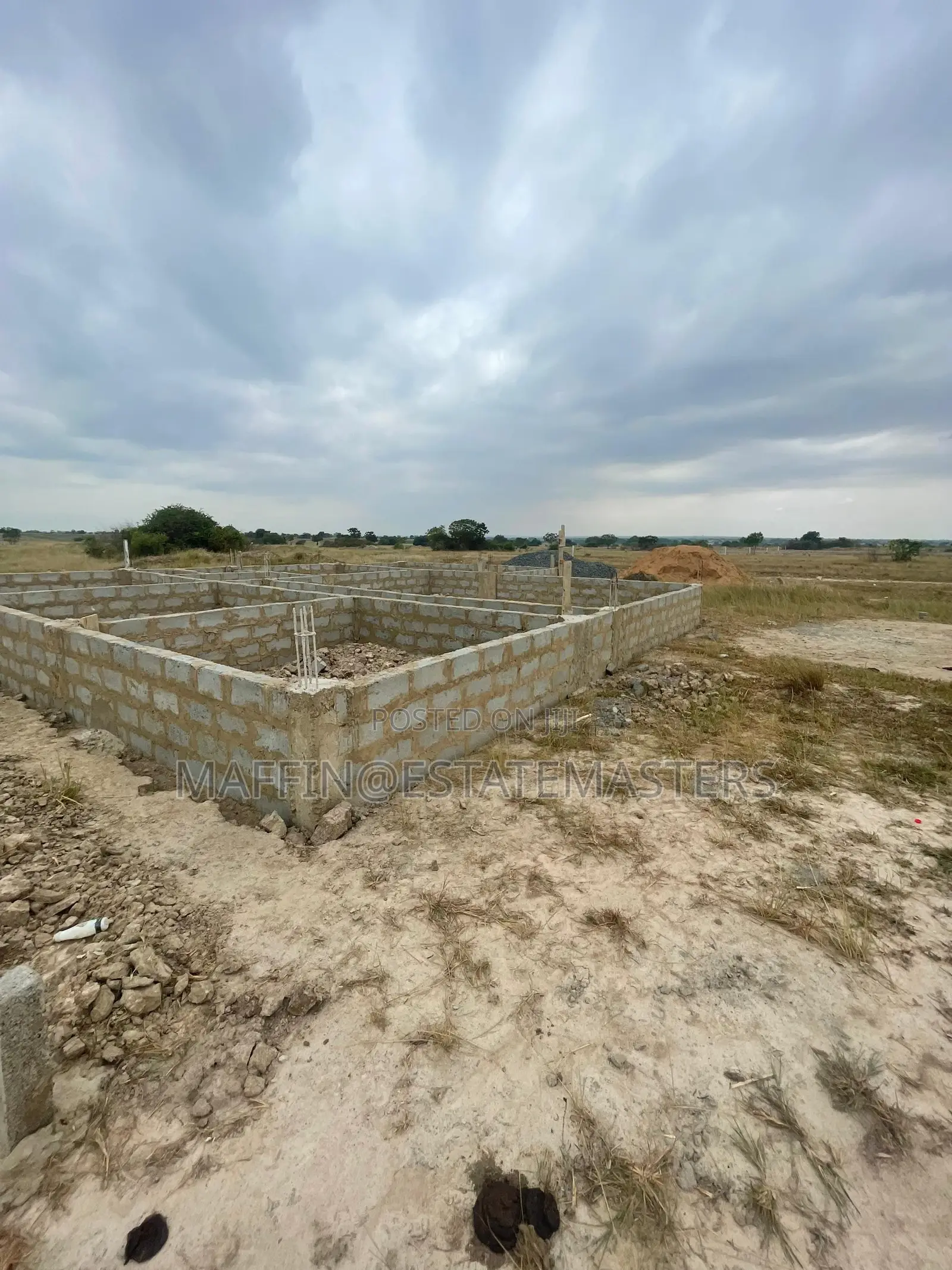 Graded Land for Sale at Bawdjuase (Kasoa)