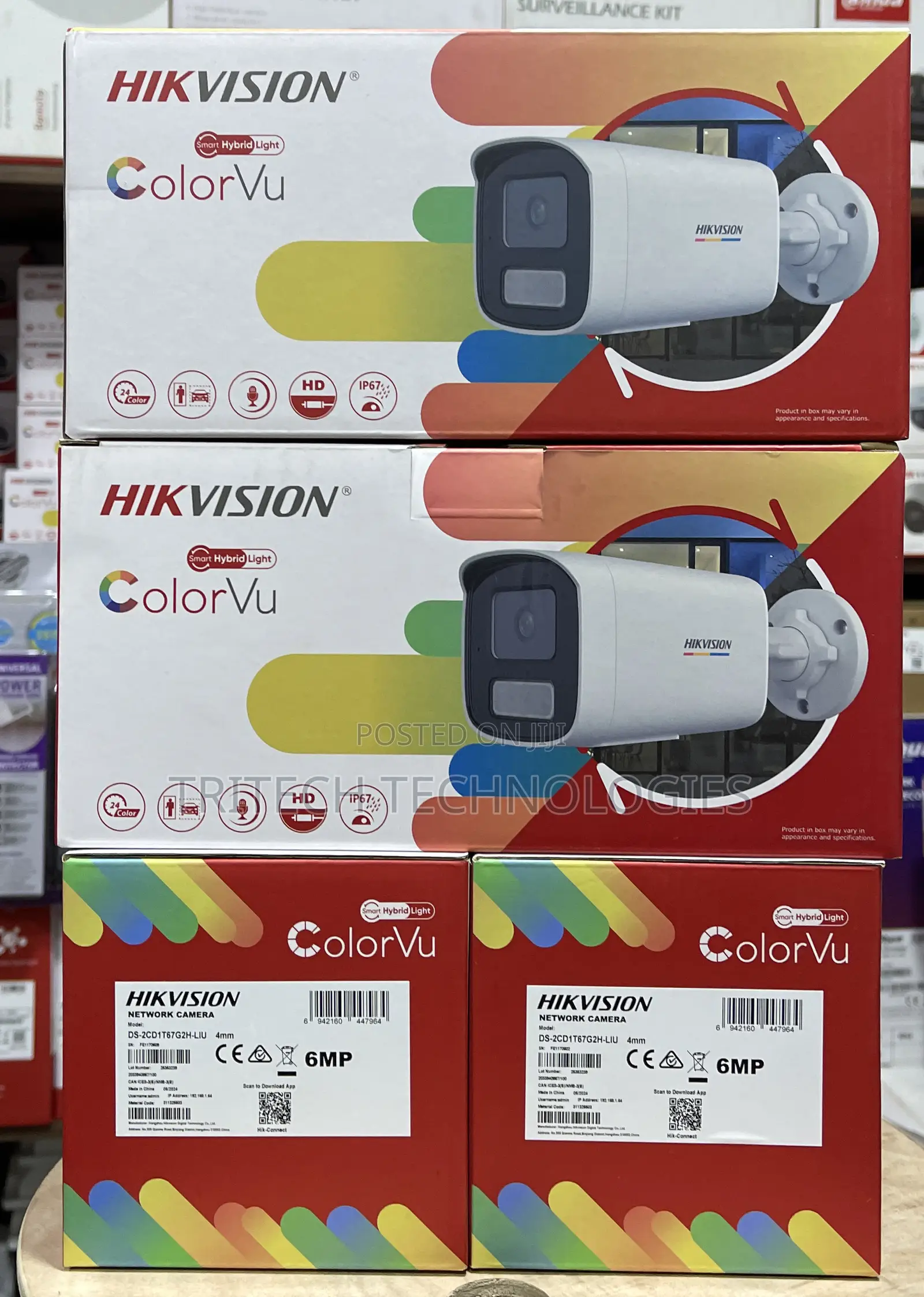 Hikvision 6mp Outdoor Full-Color Ip Camera