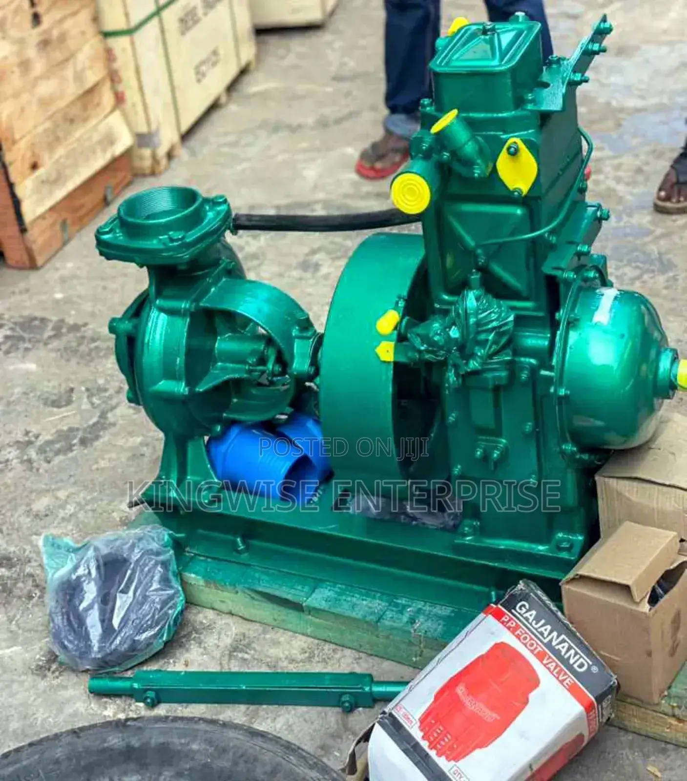 4×4 Water Pump Complete With 8hp Diesel Engine