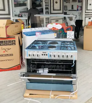 Unique Ferre 60by90 4 Gas + 2 Electric Cookerwith Glass Lid