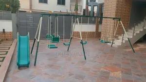 9 Station Swing Set Metal Swing Set And Slide