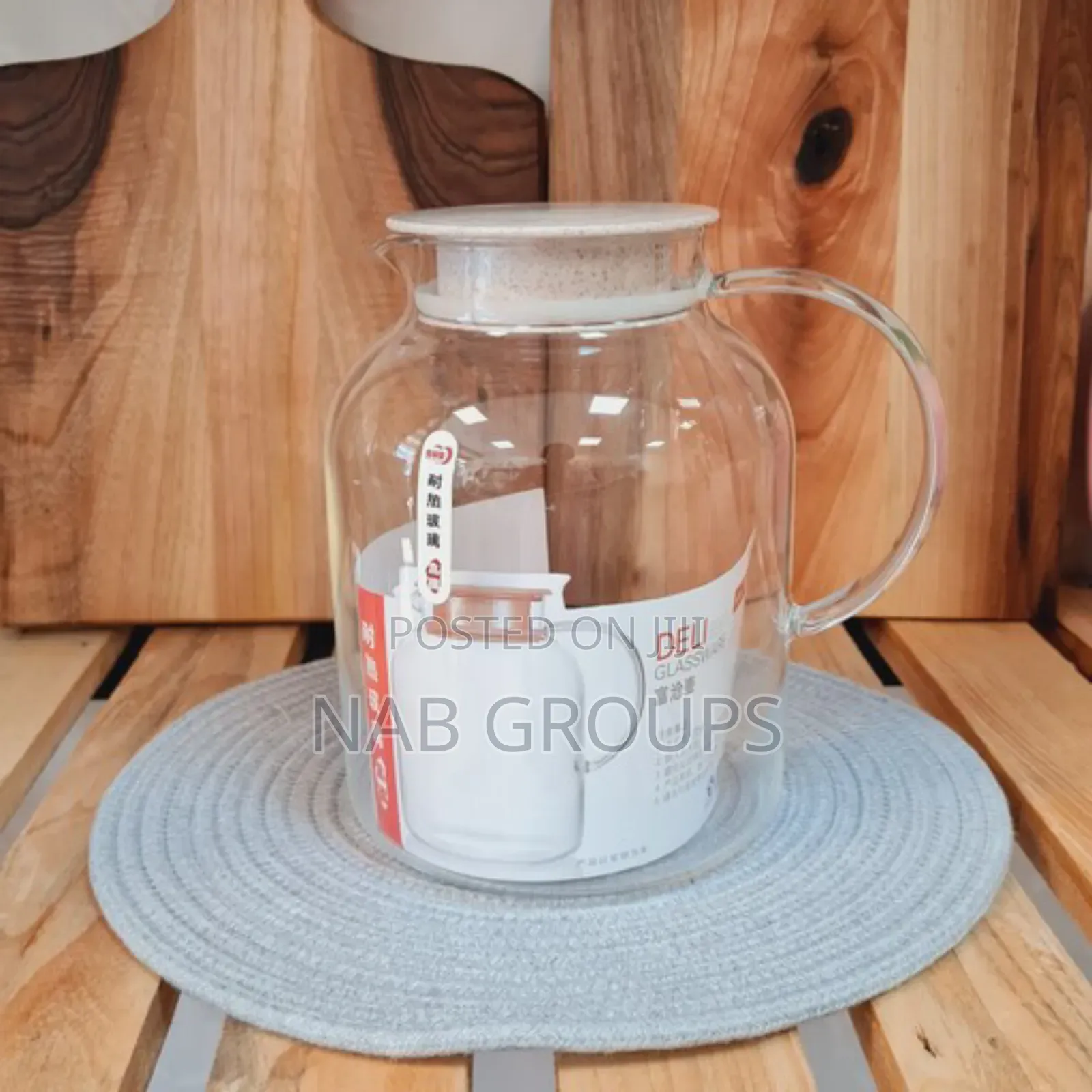 1.9L Borosilicate Glass Kettle