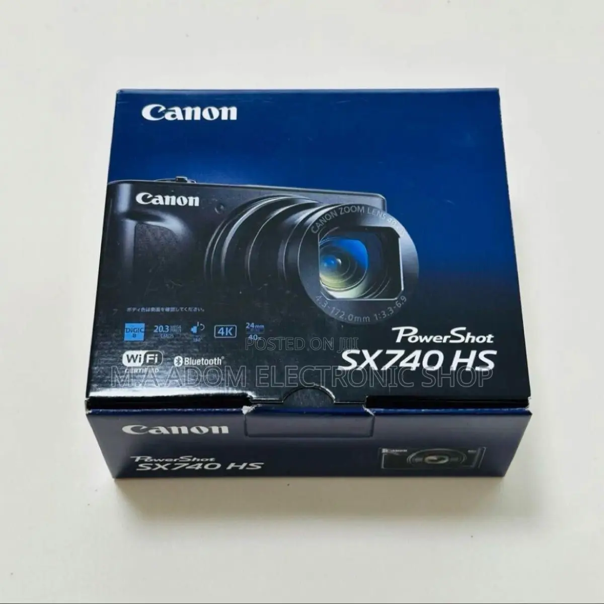 Canon Powershots Sx740 Bluetooth Camera