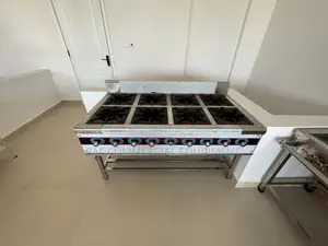 8 Burner Commercial Stove
