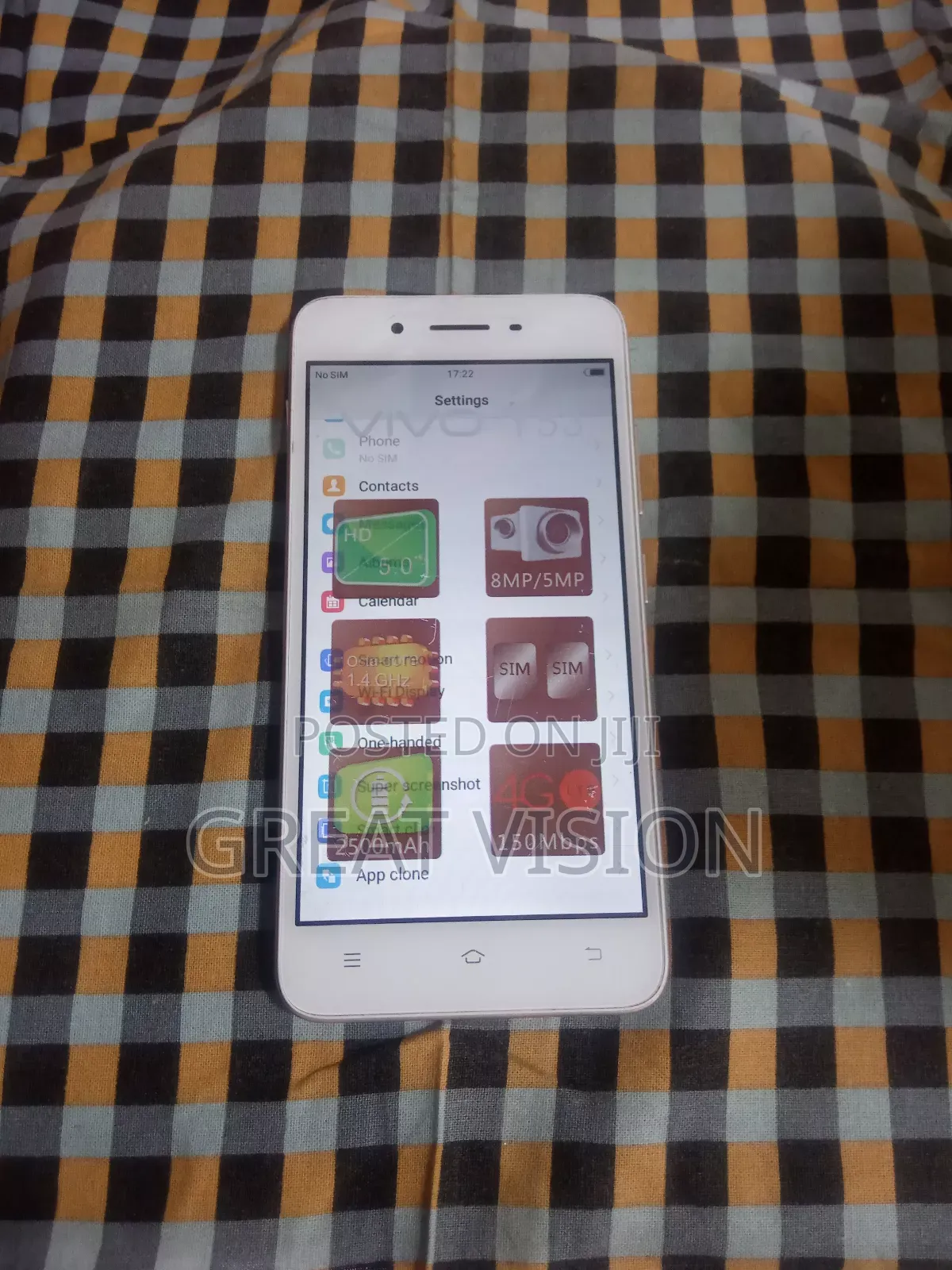 Vivo U3x 64 GB Gold