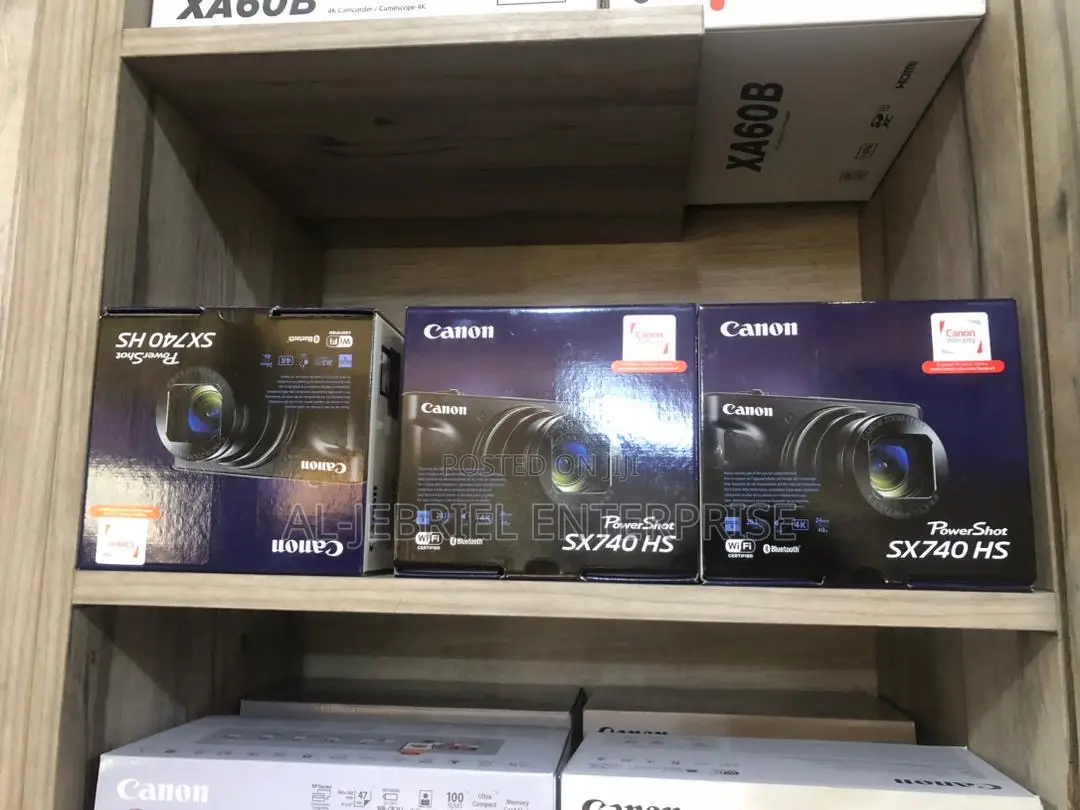 Canon Cameras US Powershot SX720 HS Black