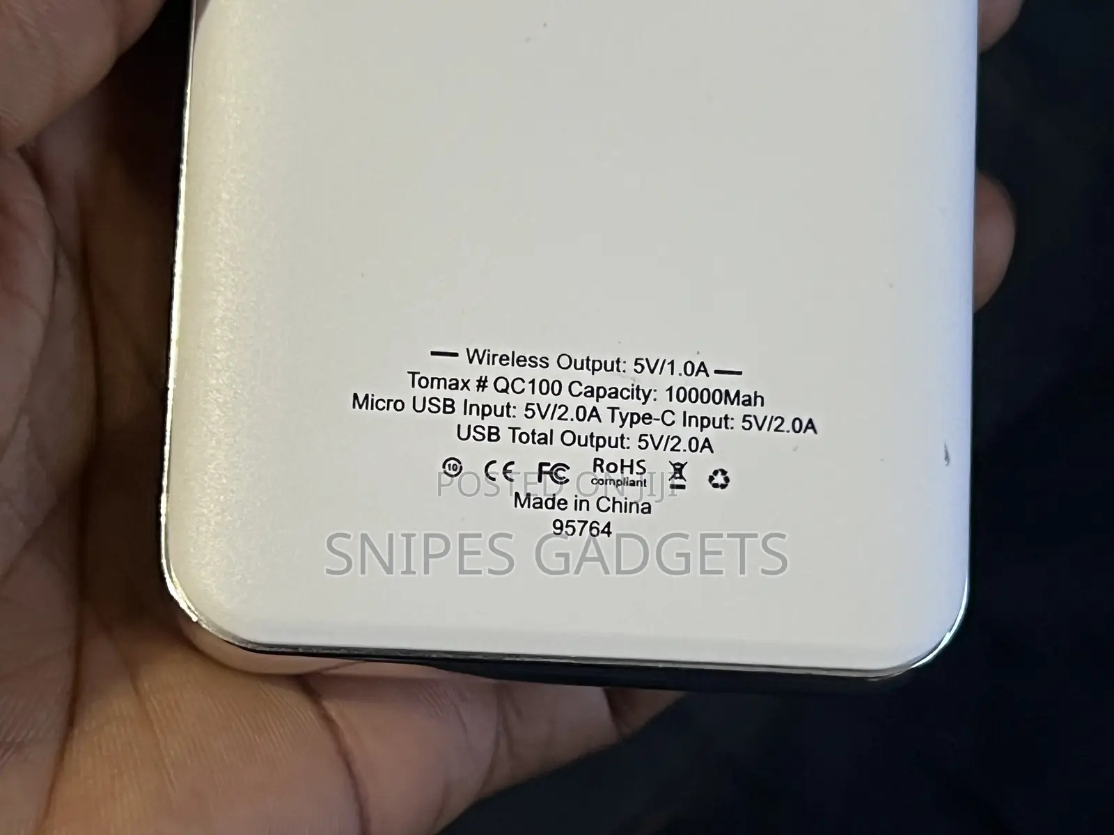 LOS ANGELES RAMS Wireless Power Bank (10,000mah)