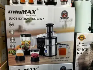 Minmax 1800W - 4 In1 Food Processor With Juicer Blender