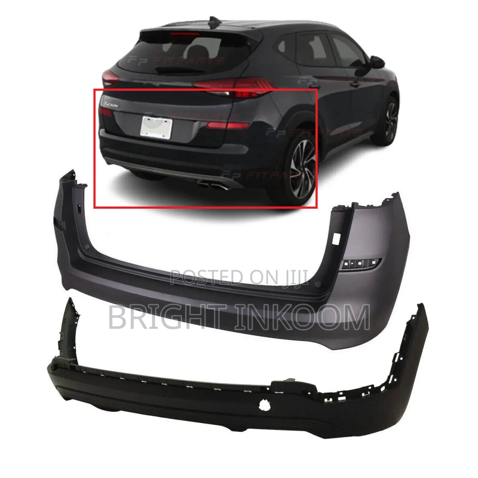 Hyundai Tucson 2016 2017 2018 Back Bumper