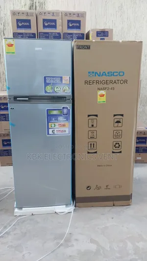 Nasco 311ltr NASF245 Double Door Refrigerator