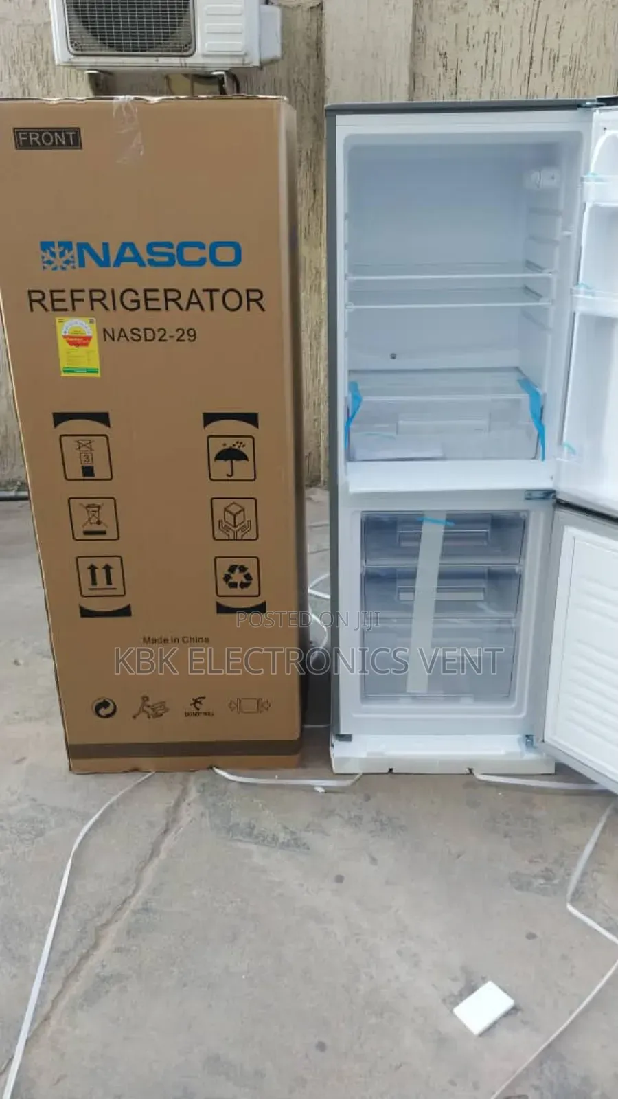 Nasco Nas229(210ltr) Double Door Refrigerators