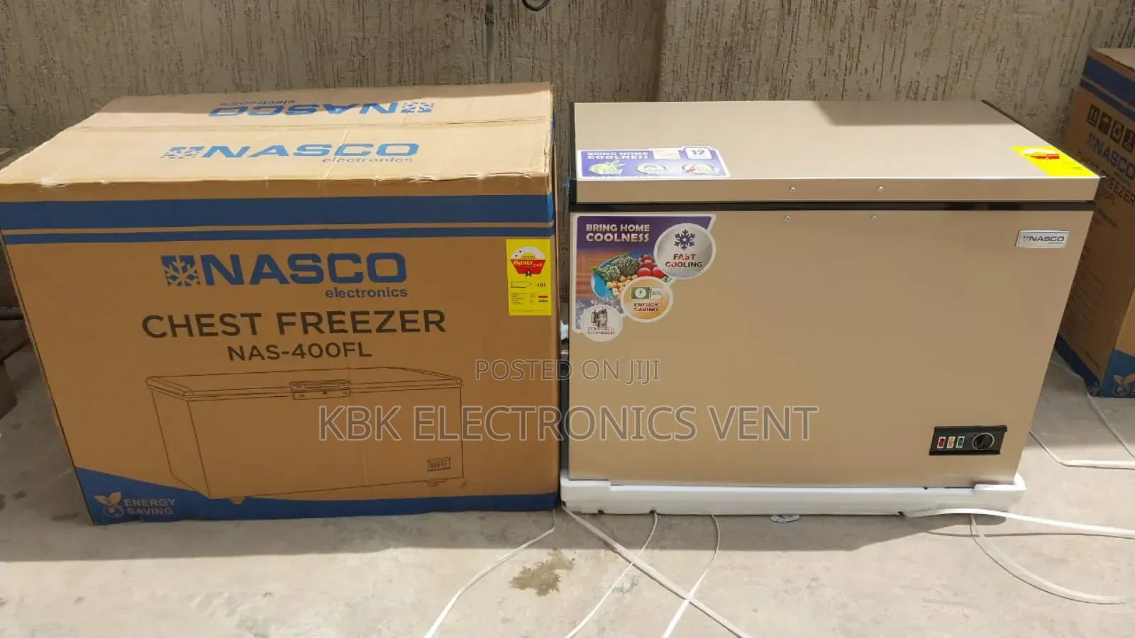 Nasco 318ltr Single Door Chest Freezer