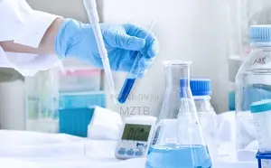 100 Blue Nitrile Gloves for Medical Use