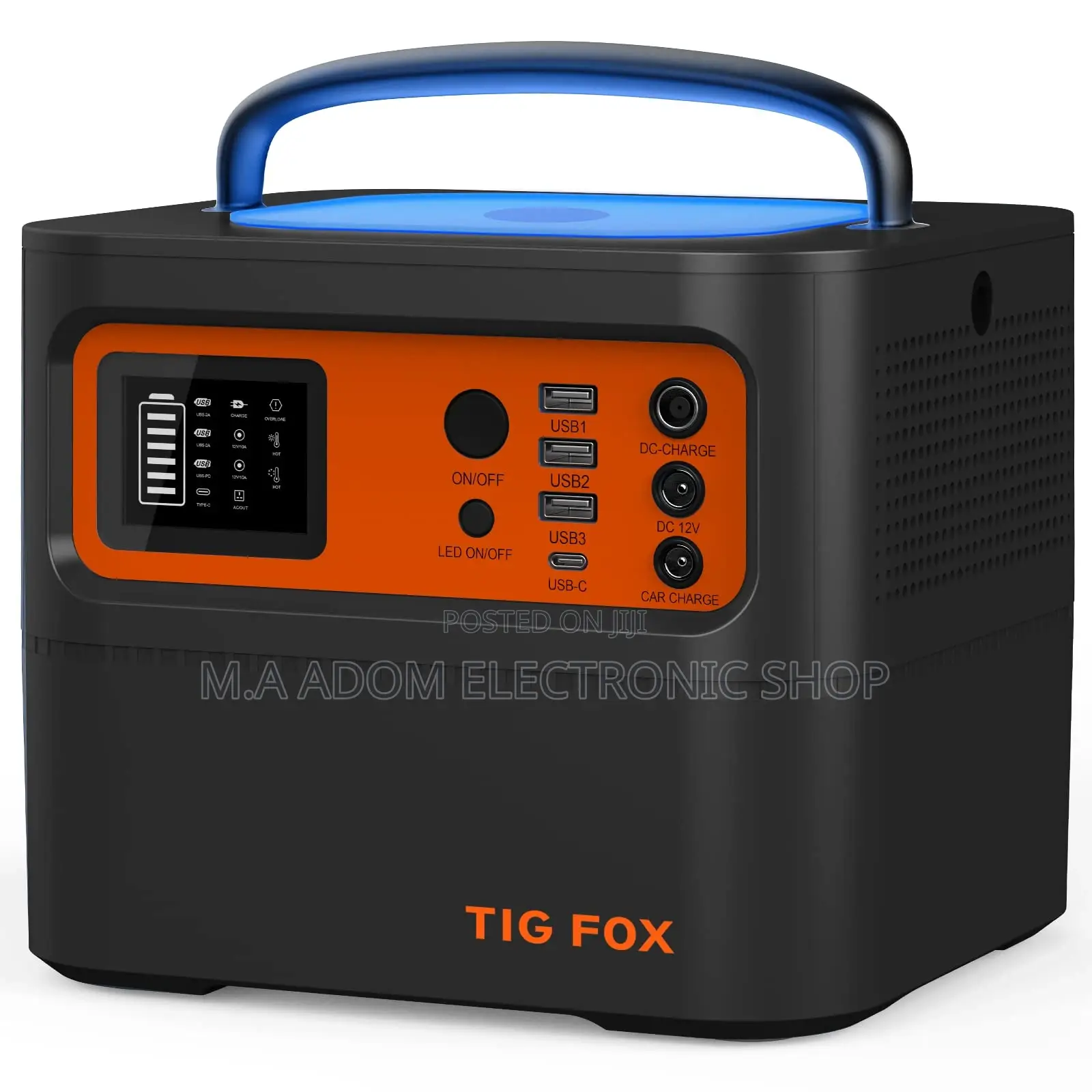 Tig Fox Portable Power Station 500watts